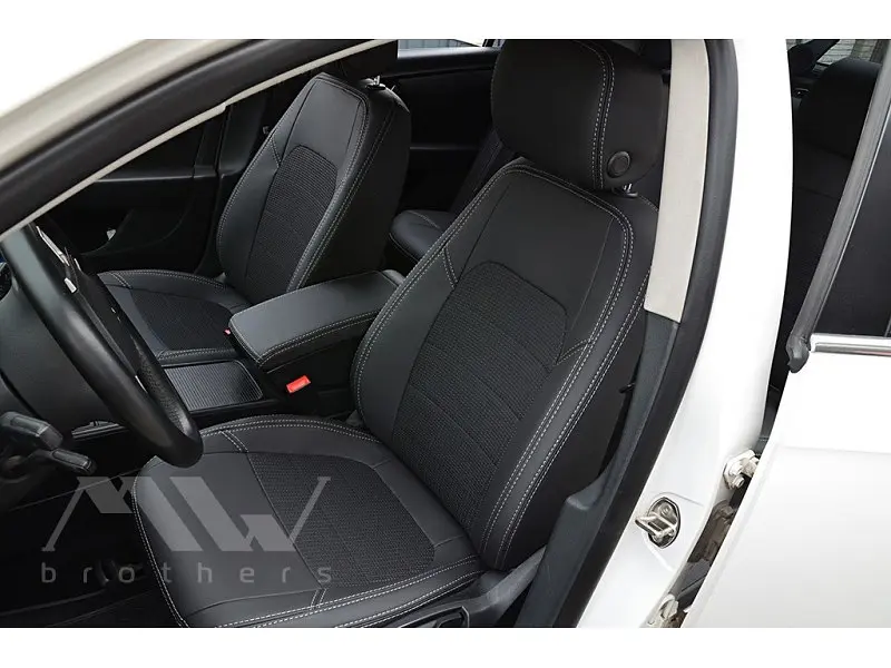 Авточохли модельні MW Brothers для Volkswagen Passat B7 c 2011 - фото 4