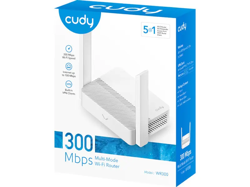 Бездротовий маршрутизатор (роутер) CUDY WR300 - фото 7