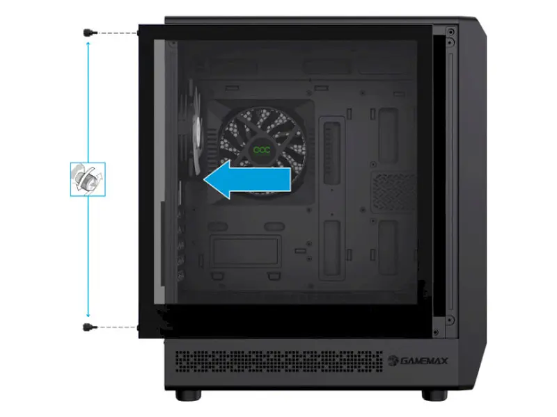 Корпус Gamemax Forge COC Black - фото 7