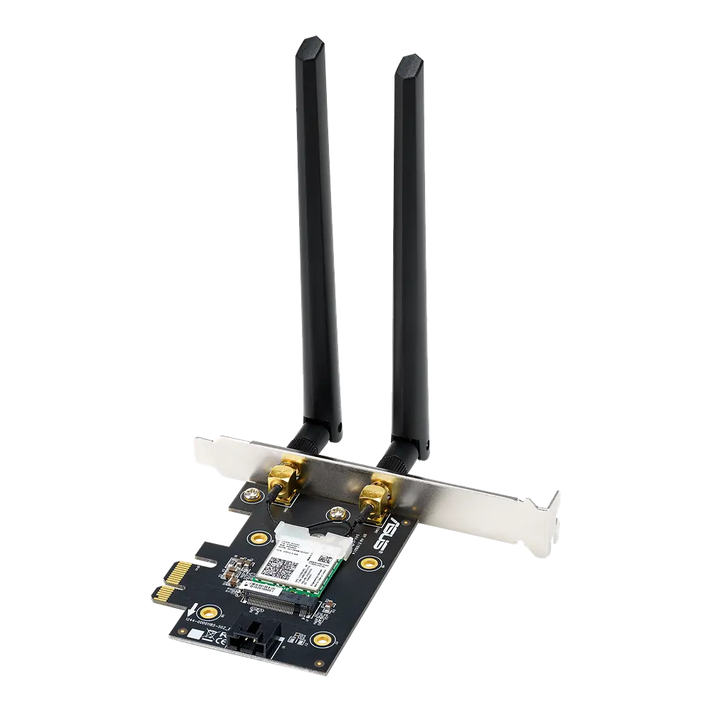 Wi-Fi + Bluetooth адаптер 2 в 1 сетевая карта с 2 внешними антеннами Asus PCE-AX1800 - фото 4