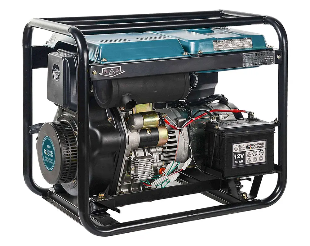 Генератор дизельний Konner&Sohnen 7/7.5 кВт KS 9100HDE-1/3 ATSR - фото 5