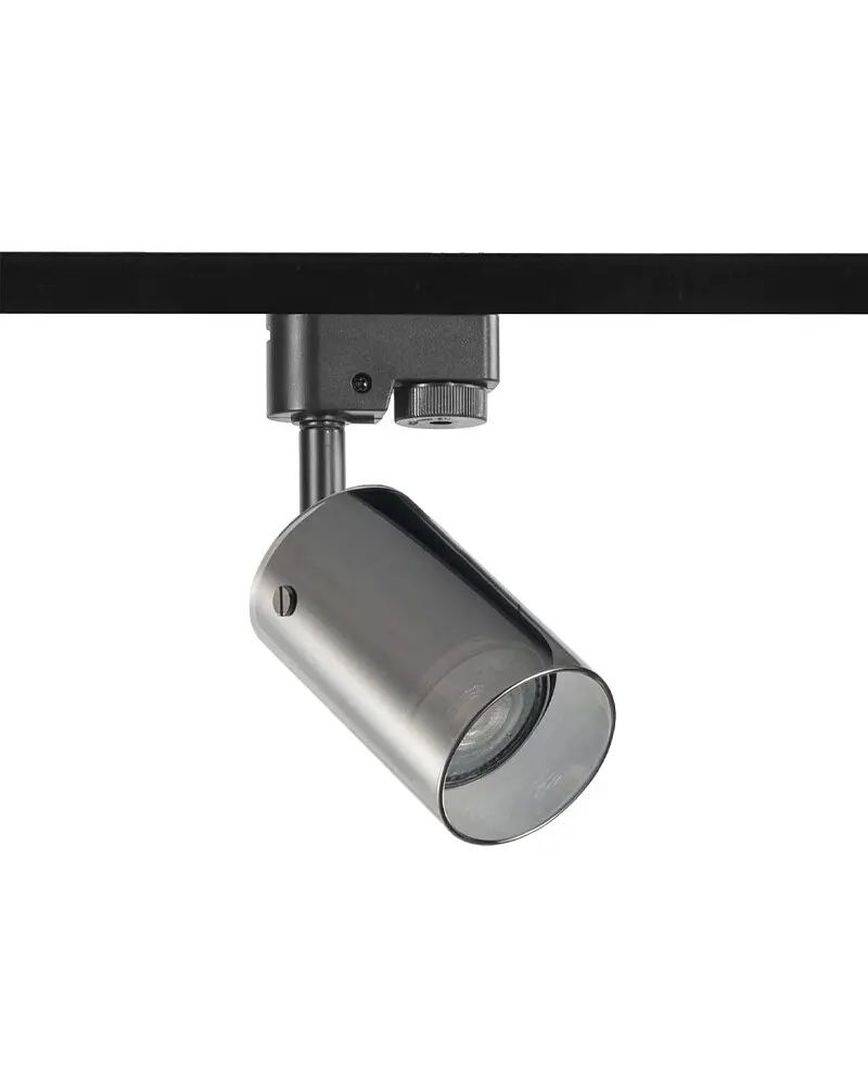 Трековый светильник Goldlux 328205 Smoky GU10 1x10W IP20 Черный - фото 2