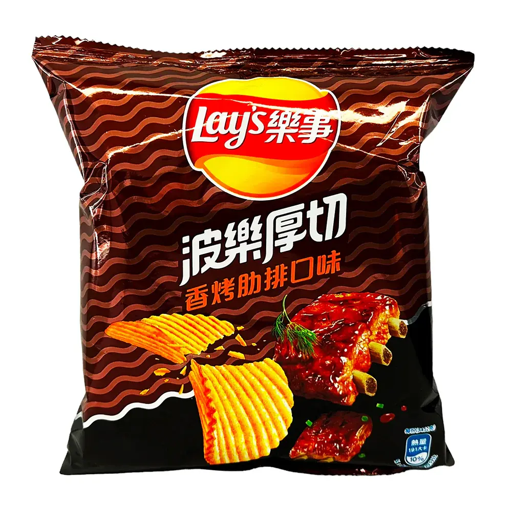 Чіпси Lay's Chips Pole Roasted Ribs китайські 59.5 г