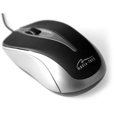 Комп'ютерна мишка Media-Tech Plano USB Grey (MT1091T) - фото 2