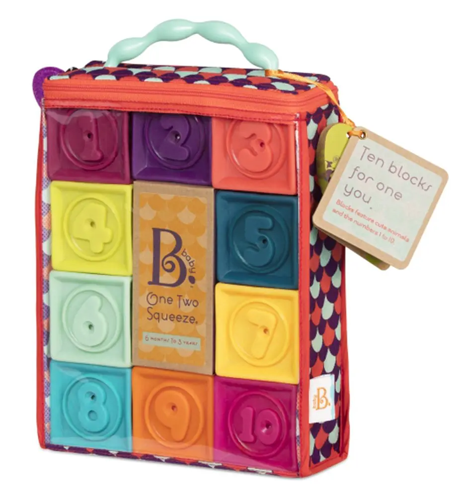 Кубики силиконовые Battat Посчитай-Ка!, 10 шт. (BX1002Z) - фото 10