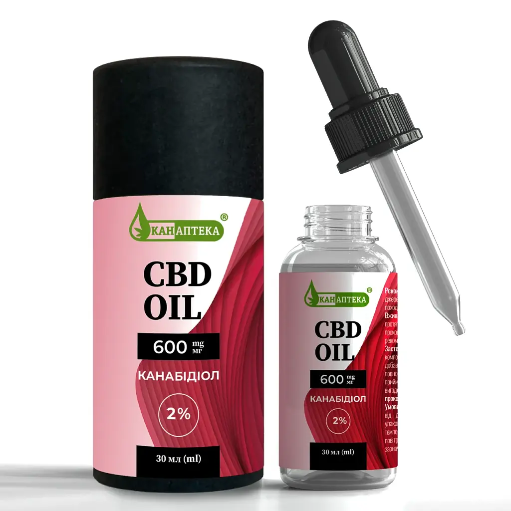 Олія CBD 600 мг канабідіолу