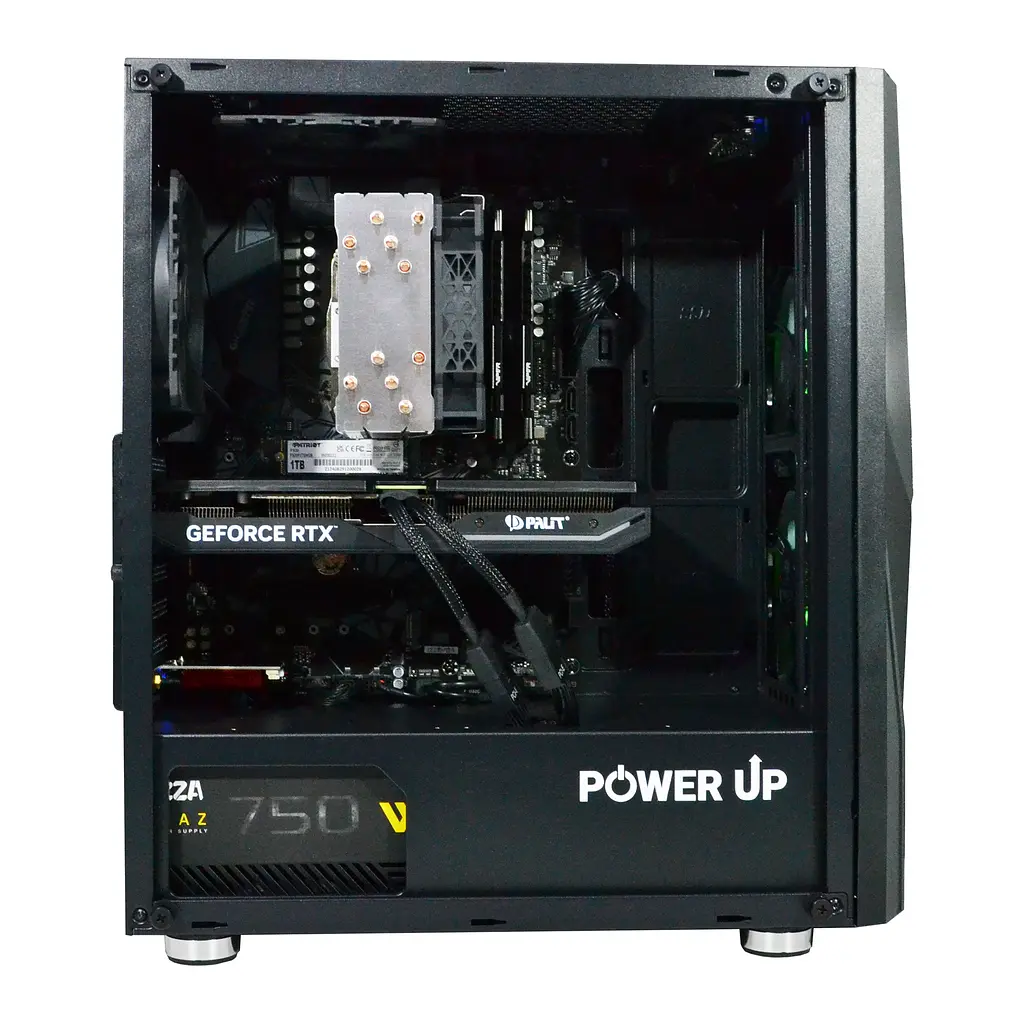 Робоча станція Power Up Desktop #567 Core Ultra 5 245KF/32 Gb/HDD 4TB/SSD 1TB/GeForce RTX 4060Ti 16 Gb - фото 5