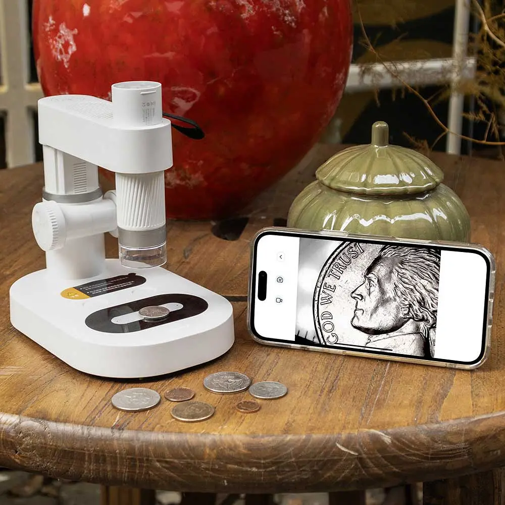 Розумний портативний мікроскоп Xiaomi BeaverLAB Darwin M1B Digital Microscope (DDL-M1B) Kit - фото 9