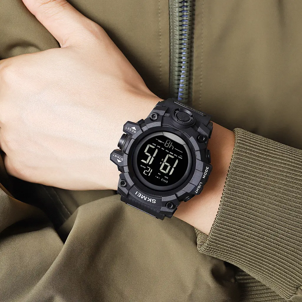 Наручний годинник Skmei 2140 Black, 2140BK (18446) - фото 10