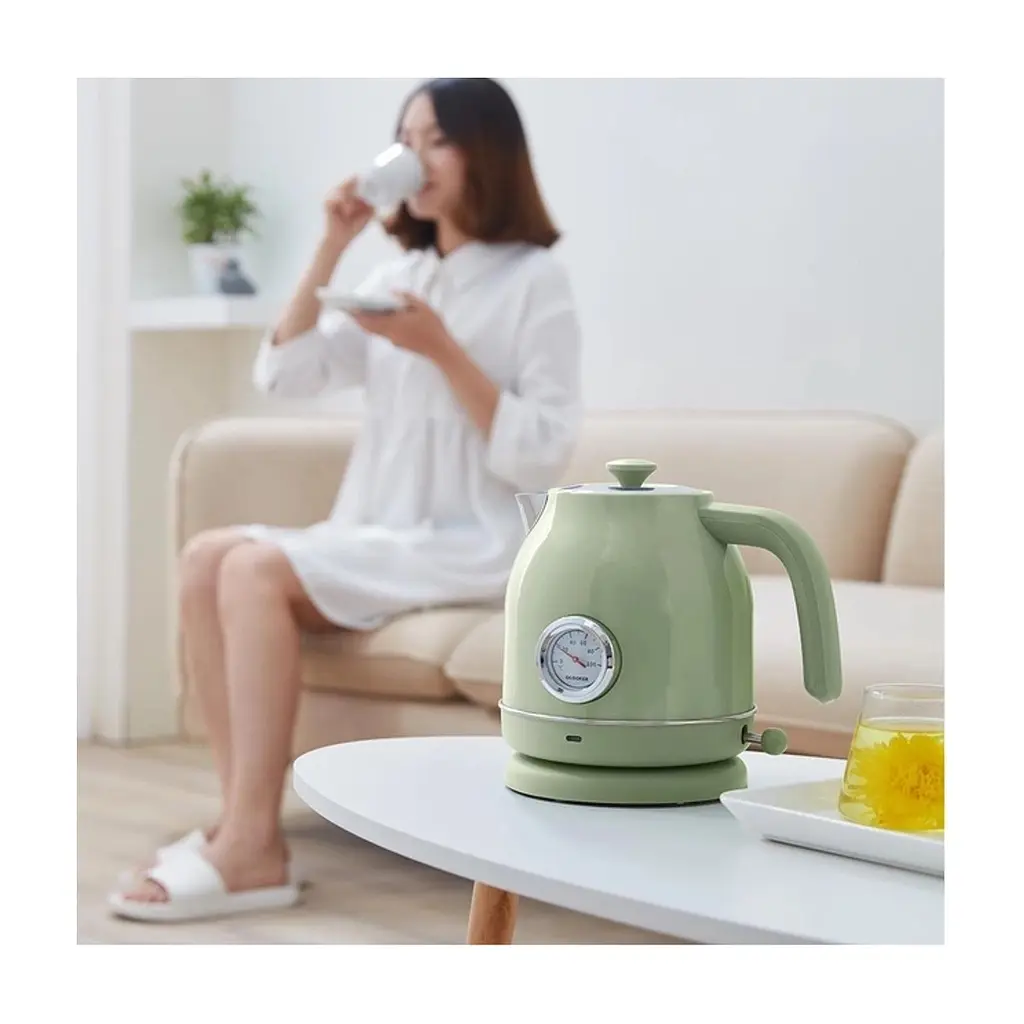 Електрочайник Xiaomi OCOOKER зелений (CS-SH01 Green) - фото 3