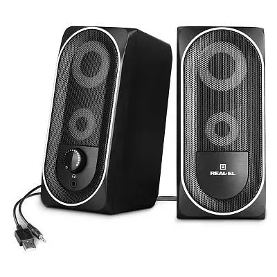 Акустична система REAL-EL S-110 USB Black (EL121100009) - фото 5