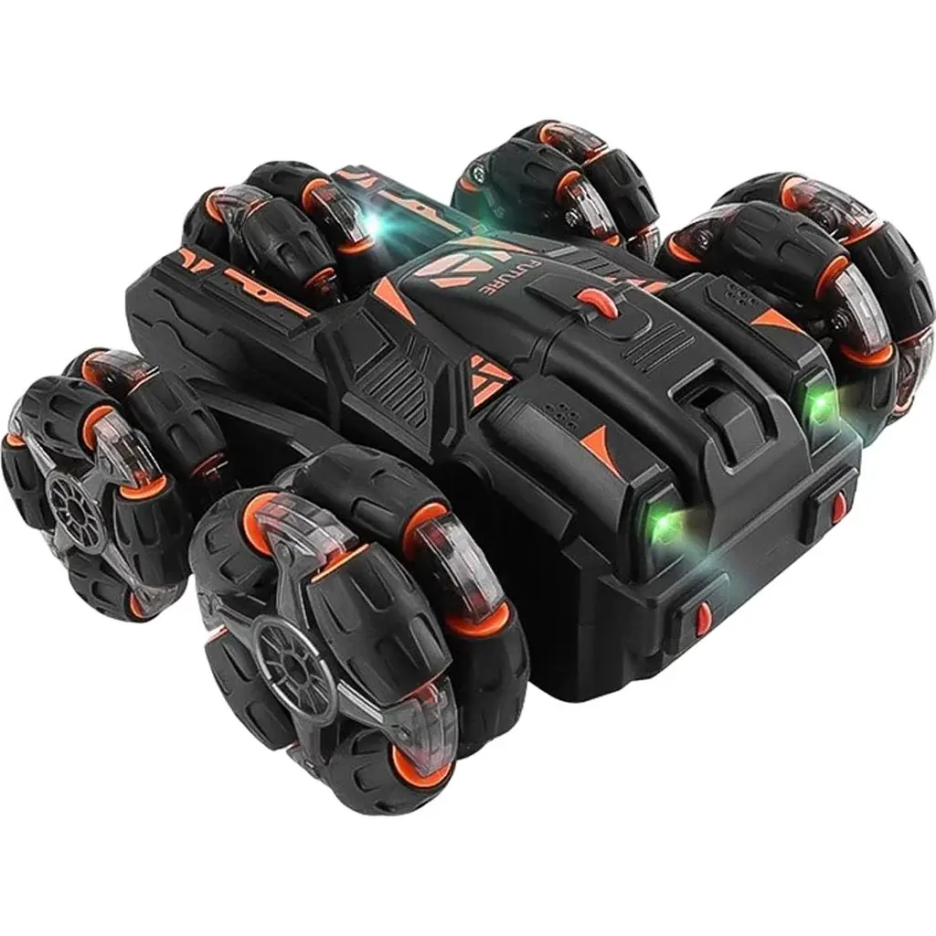 Машинка на радіокеруванні JJRC JC05 Double Sided Flip Black [102358] - фото 3