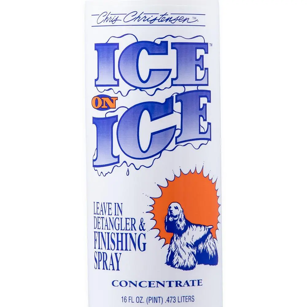 Кондиціонер Chris Christensen Ice On Ice Concentrate для собак та котів для розплутування ковтунів 473 мл - фото 3