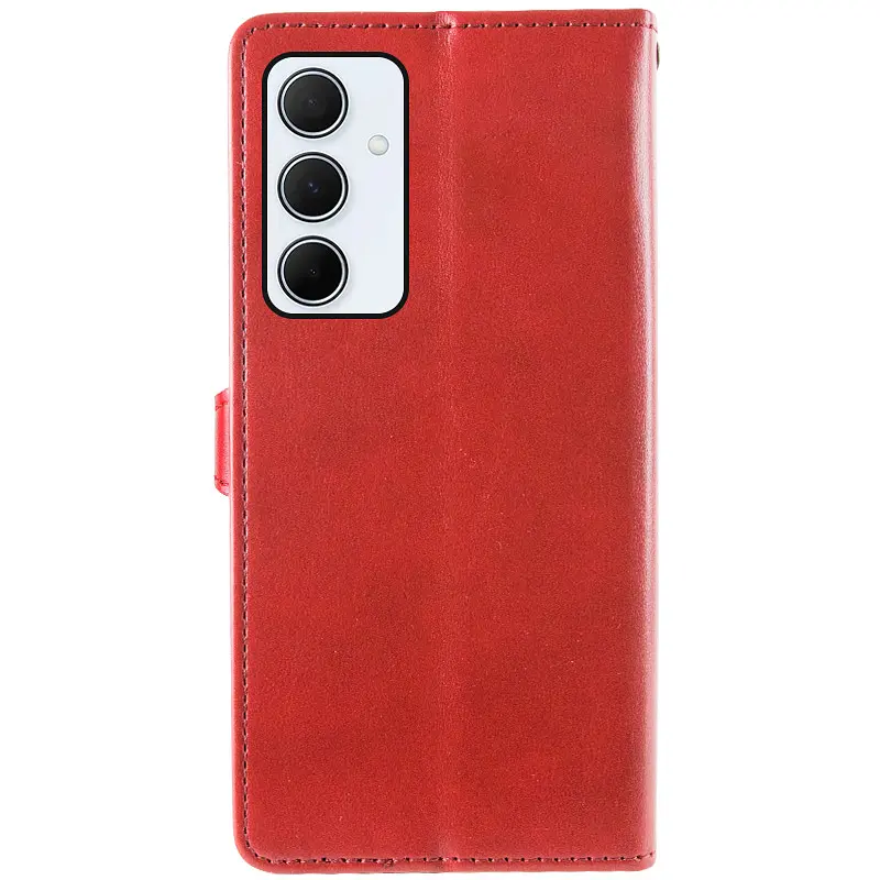 Шкіряний чохол-книжка Getman Gallant (PU) для Samsung Galaxy A27 Червоний - фото 2