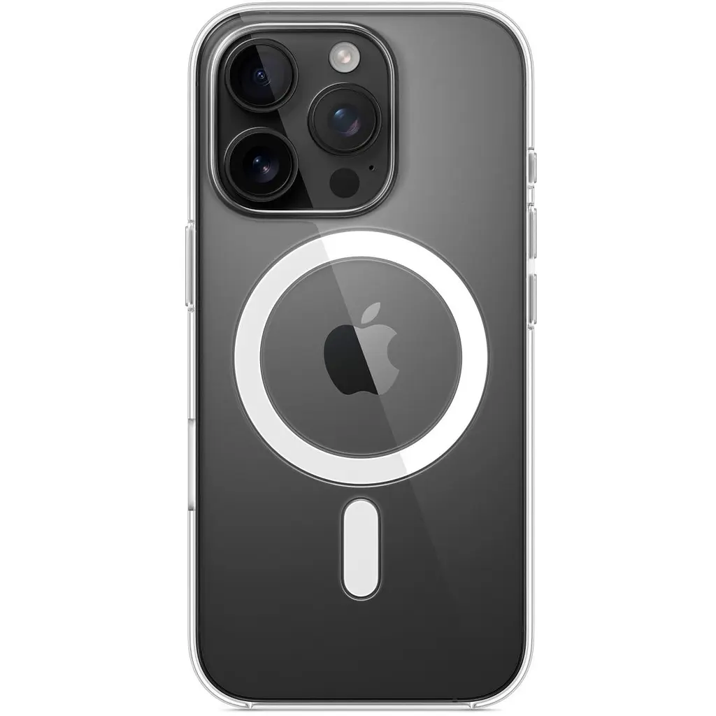 Чохол Clear Case with MagSafe для Apple iPhone 16 Pro Transparent АА [115336] - фото 4