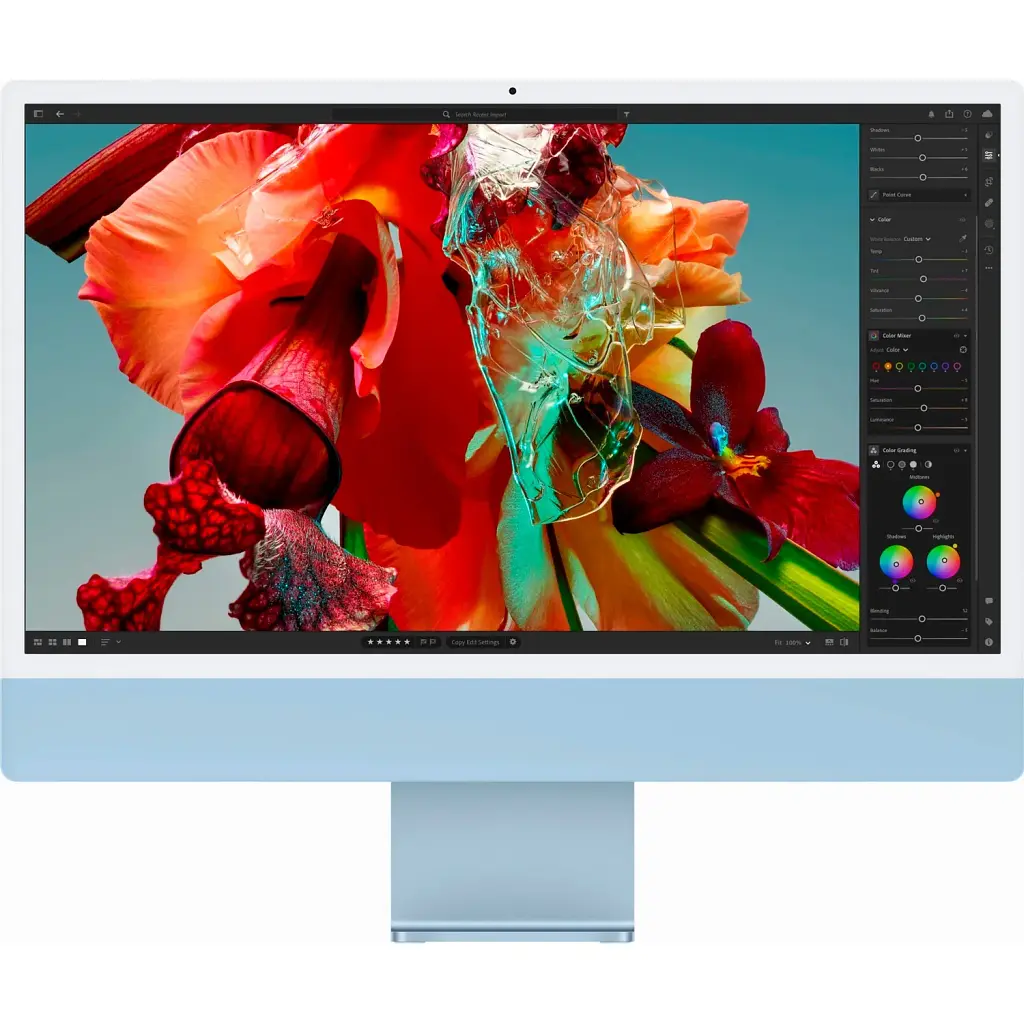 Моноблок Apple iMac 24" M3 10GPU 512GB Blue [MQRR3] 2023 [99103] - фото 2