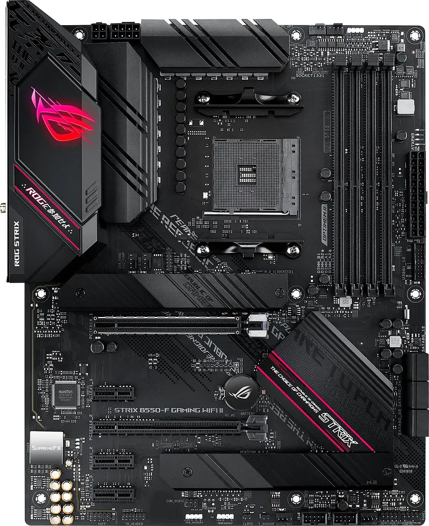Материнская плата ROG STRIX B550-F GAMING WIFI II sAM4 B550 4xDDR4 M.2 HDMI DP Wi-Fi BT ATX Asus teh0019044 - фото 2