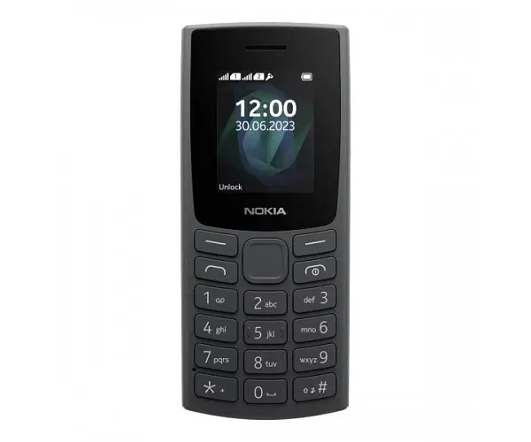 Телефон Nokia 105 TA-1569 Single Sim 2023 темно-серый - фото 2