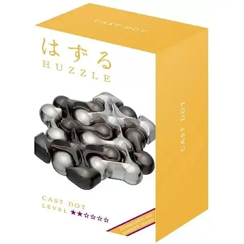 Головоломка Huzzle Dots (Точка) Cast Puzzle 2 звезды 473734 - фото 3