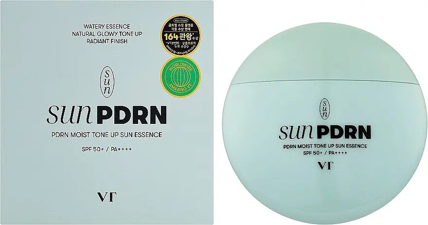 Сонцезахисна есенція 50 мл VT Cosmetics Sun PDRN Moist Tone Up Sun Essence SPF50+ PA++++ - фото 2