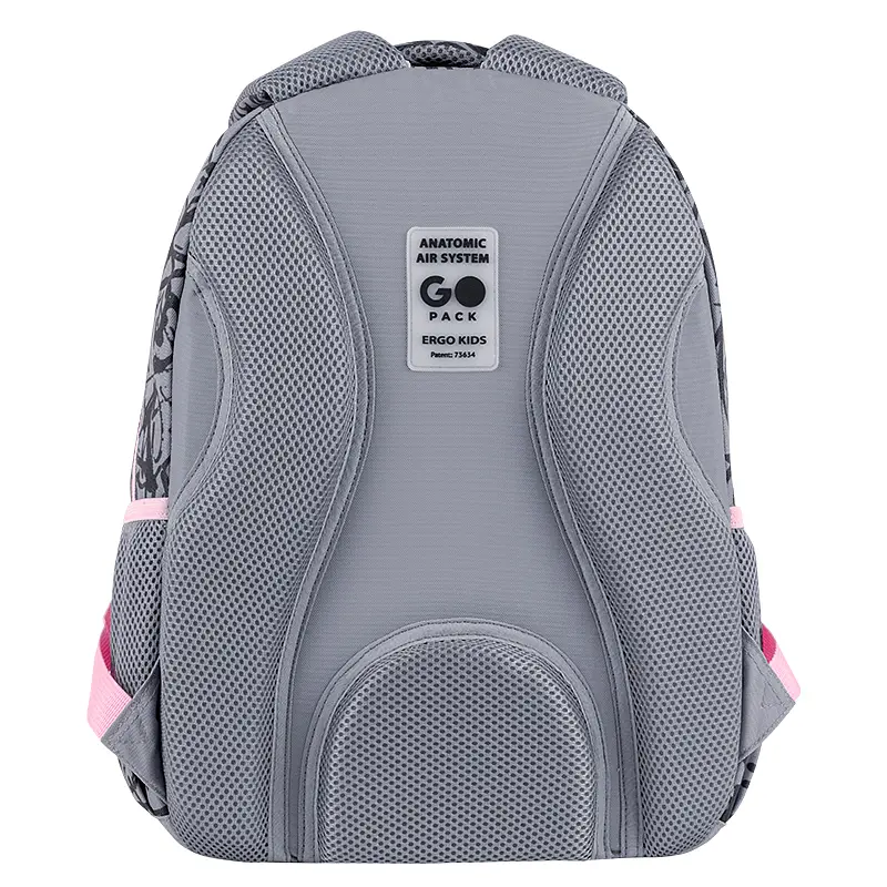 Рюкзак GoPack Education 175M-4 Fluffy Heart Серо-розовый (GO26-175M-4) - фото 7