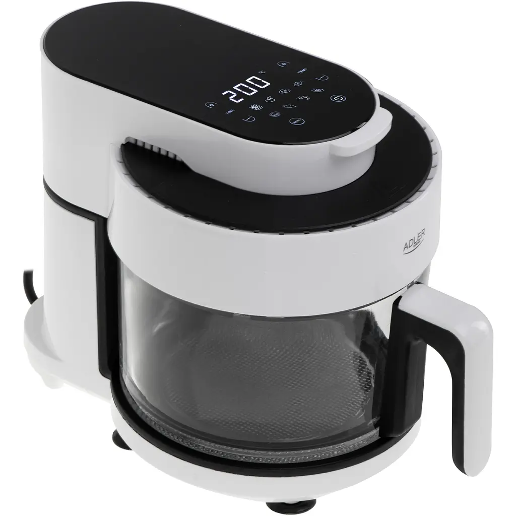 Мультипечь Adler AD 6316 1400Вт/чаша 3л/программ:8/сенсорное управление/таймер/белая - фото 3
