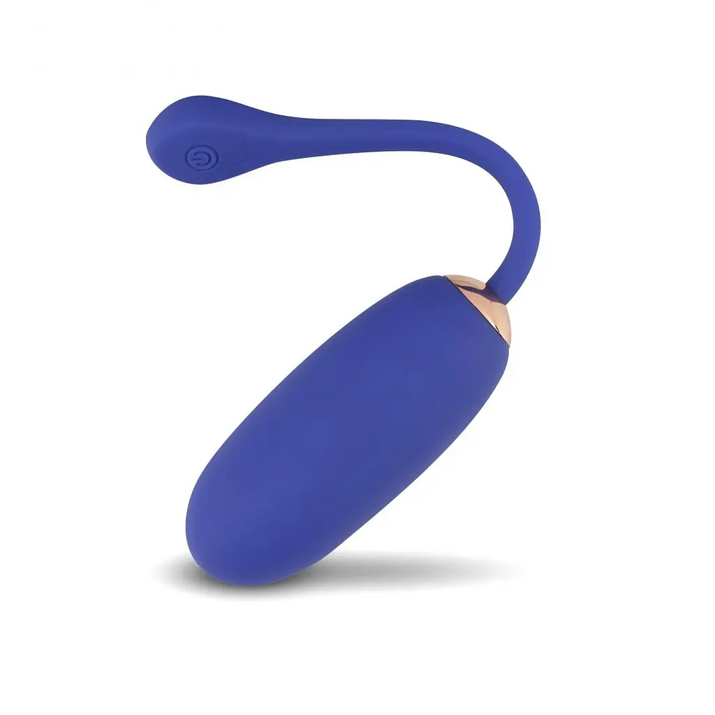 Віброяйце Teazers Egg with Remote, 18.5 см (синій) - фото 3