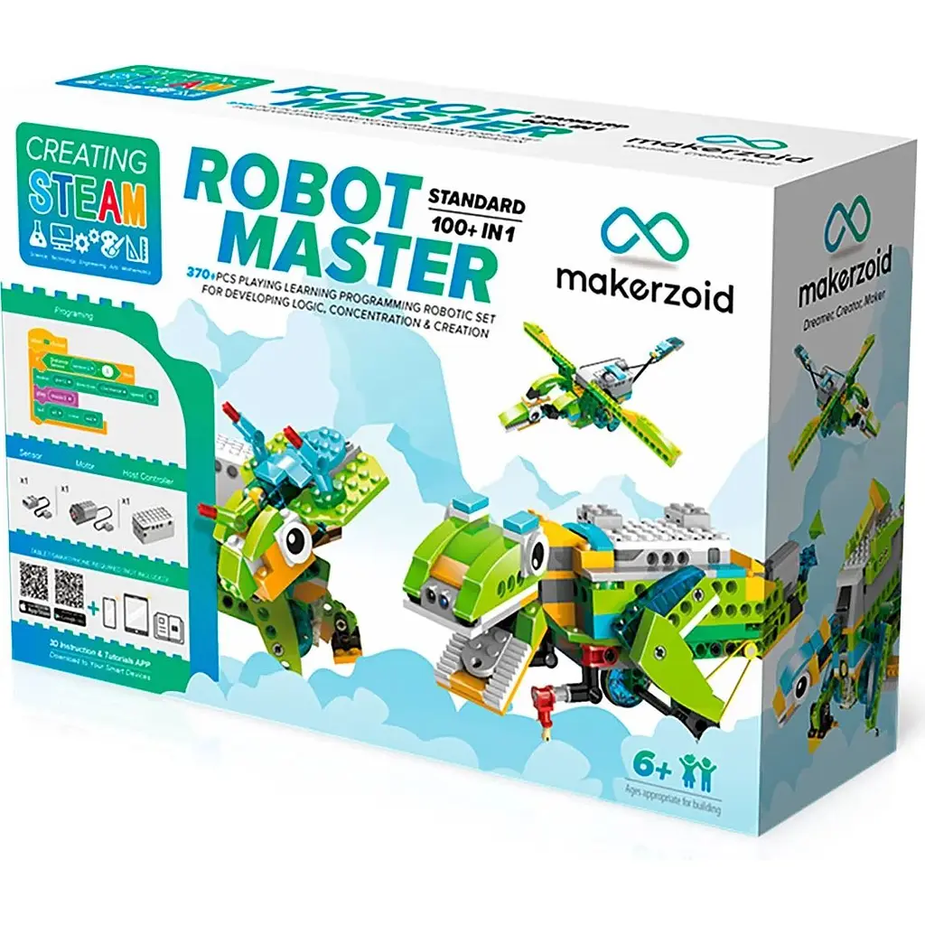 Конструктор Makerzoid Robot Master Standard (MKZ-RM-SD) [86641] - фото 6