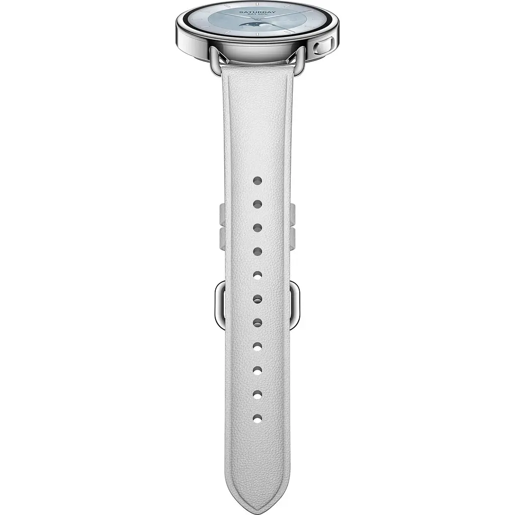 Смарт-годинник Xiaomi Watch S4 41mm Leather Strap White (BHR07VUGL) [148154] - фото 5