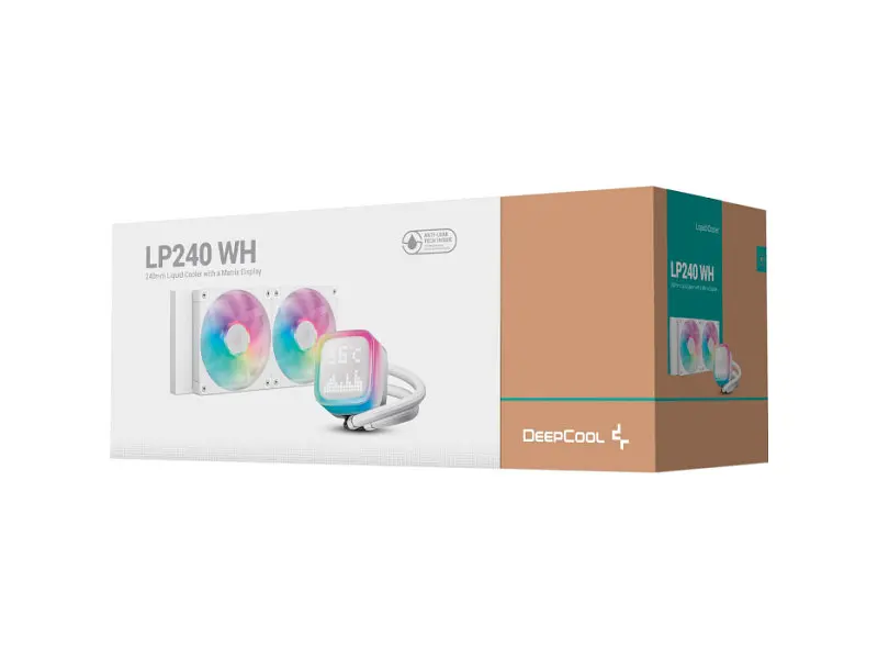Водяне охолодження Deepcool LP240 ARGB White (R-LP240-WHMSMC-G-1) - фото 6