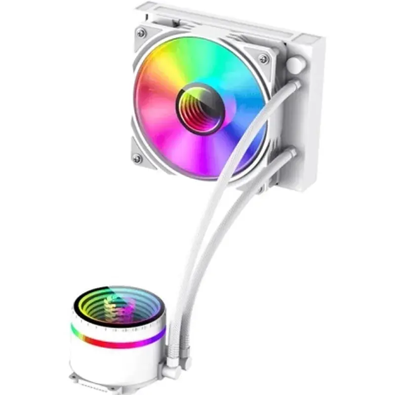 Система рідинного охолодження Gamemax Iceburg 120 White infinity - фото 2
