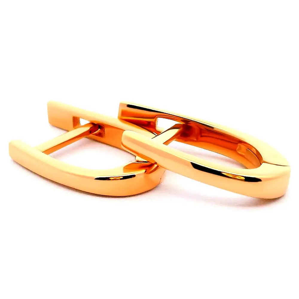 Сережки з червоного золота (з40095)