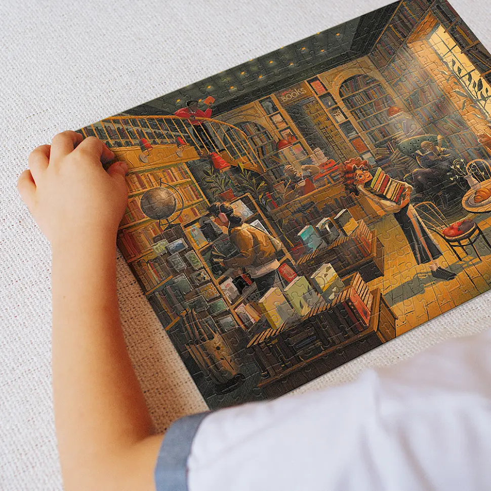 Пазл класичний "Книжковий магазин" 300602, 300 елементів - фото 4