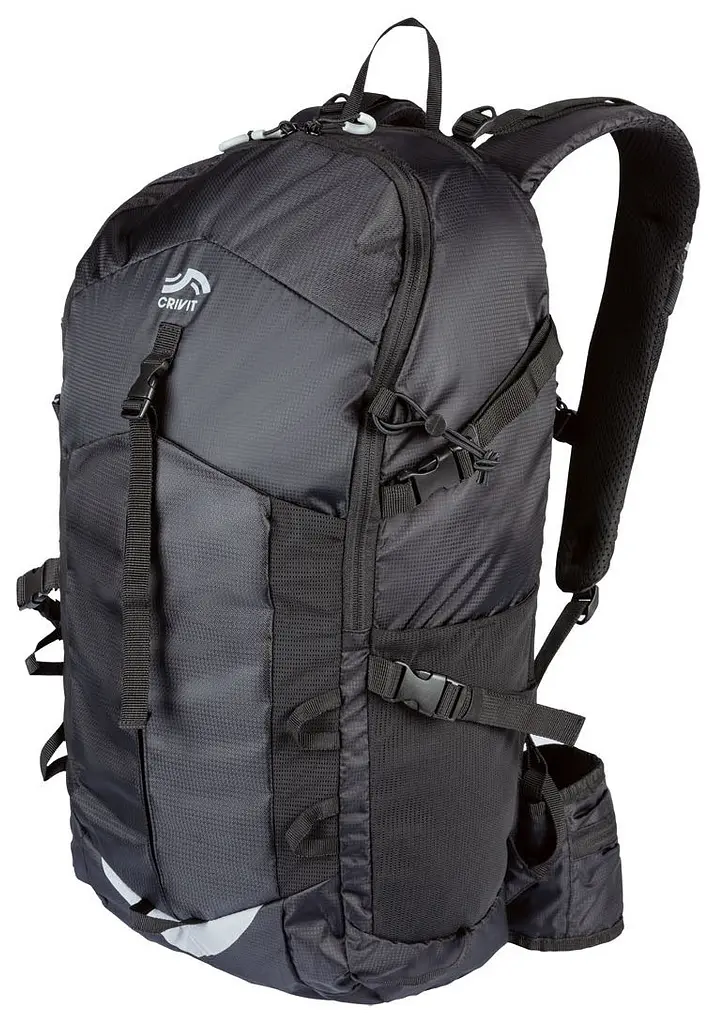 Туристичний похідний рюкзак Crivit 25L чорний - фото 3