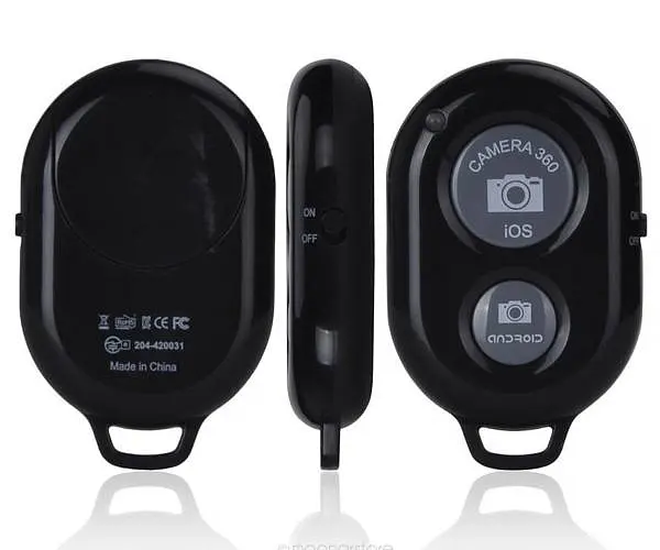 Bluetooth пульт для телефону, пульт для селфі чорний No Brand REMOTE BT (7521_634) - фото 3