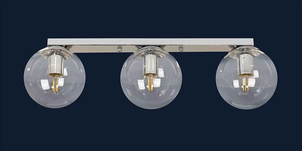 Люстра стельова кулі Levistella 756XPR150F-3 CR+CL (500) - фото 2