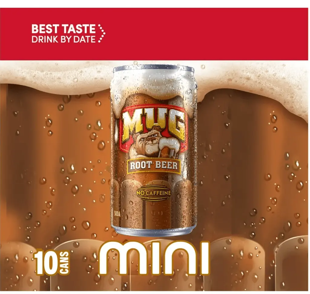 Газований напій Mug Root Beer Soda Mini Can 222 мл - фото 5