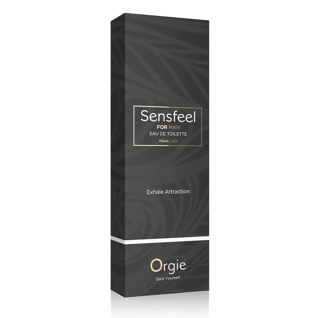 Чоловіча туалетна вода Sensfeel + афродизіак, 10 мл ефективна феромон-технологія Orgie (Бразилія-Португалія) - фото 3