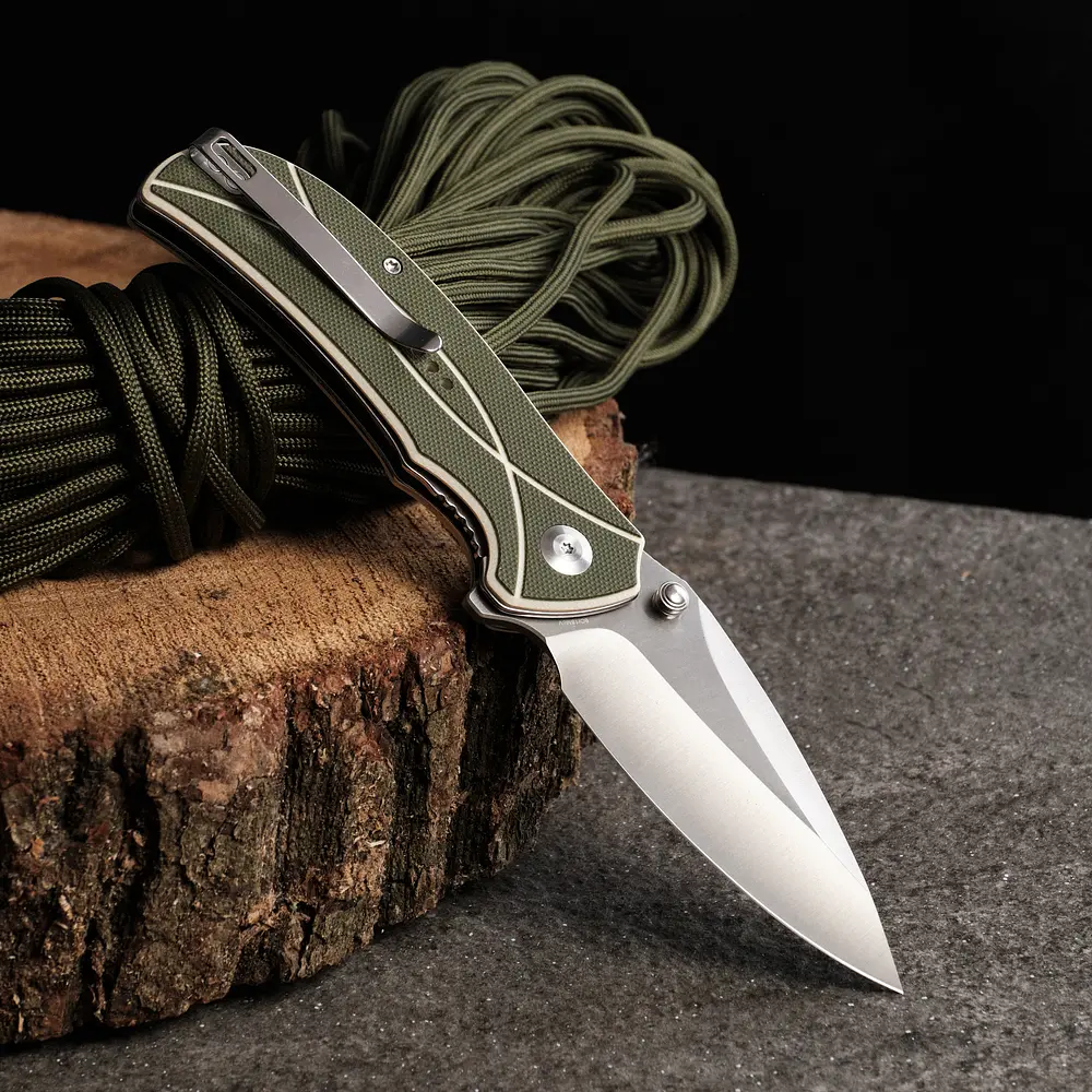 Ніж складаний туристичний Sencut Hyrax, (8.4 см) 9Cr18MoV / G10 сірий - фото 12