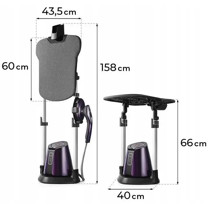 Гладильная система 3 в 1 Mozano Ultra Care 2500W Purple - фото 6