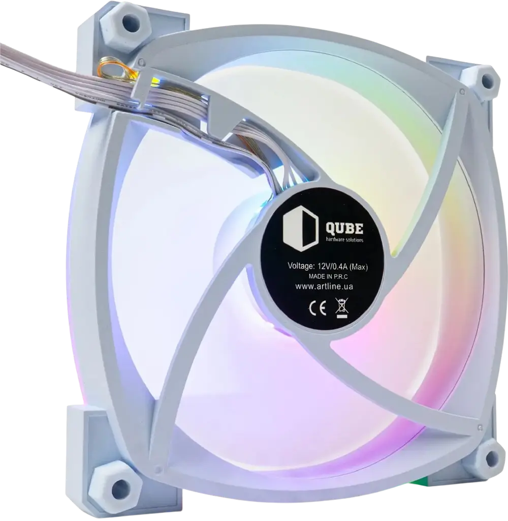 Вентилятор Qube M55-1 White - фото 3