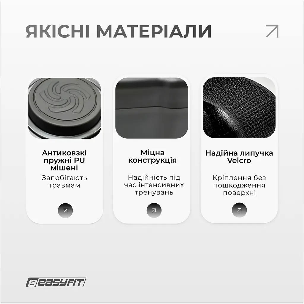 Боксерский тренажер EasyFit настенный музыкальный с подсветкой - фото 5