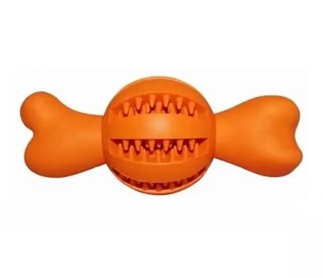 Іграшка для жування та закладки ласощів Derby Bone Shape Dog Chew Toy - фото 2