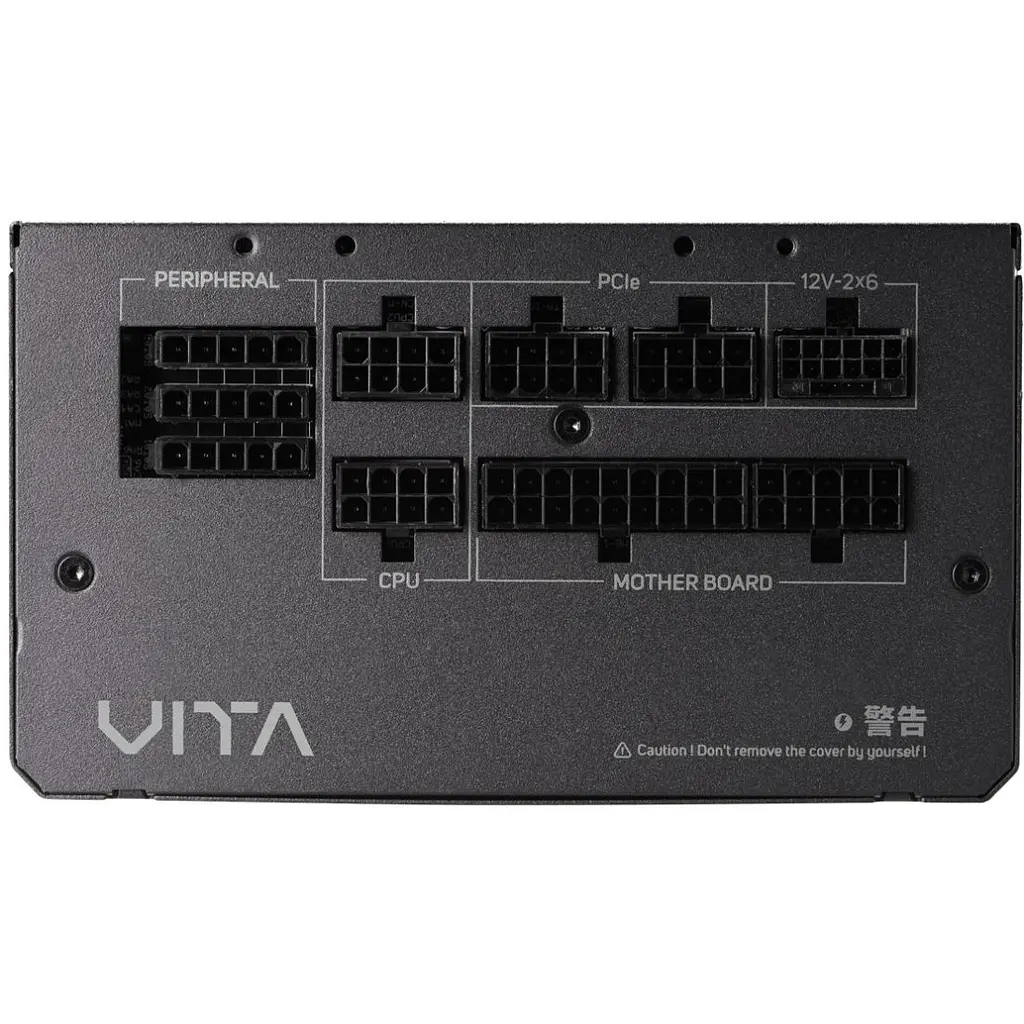 БЖ 750W FSP VITA-750GM 80+ Gold, 120mm HYB fan, Modular, ATX V3.1, Retail Box (VITA-750GM) - фото 4