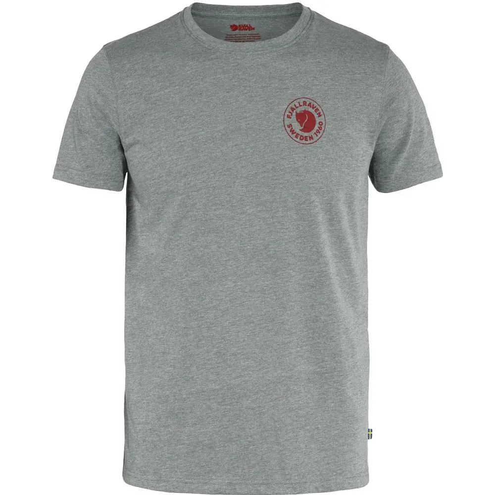 Футболка Fjallraven 1960 Logo T-shirt M Grey Melange