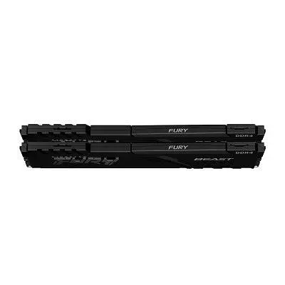 Модуль пам'яті для комп'ютера DDR4 64GB (2x32GB) 3200 MHz Fury Beast Black Kingston Fury (ex.HyperX) (KF432C16BBK2/64) - фото 2
