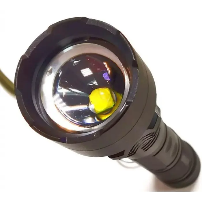 Фонарик тактический BL Police BL QP510-P50 с подствольным креплением Zoom и выносной кнопкой - фото 5