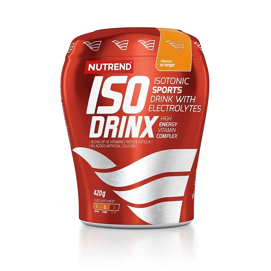 Ізотонік Nutrend IsoDrinx, 420 г - Апельсин