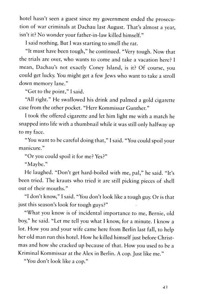 The One From The Other: Bernie Gunther Thriller Book 4 - фото 7