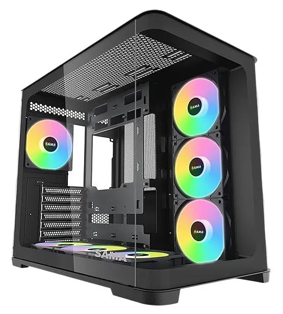 Корпус SAMA V60 без БЖ (V60-BKADA7X1-GL) Black